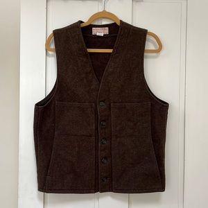 Filson mackinaw vest